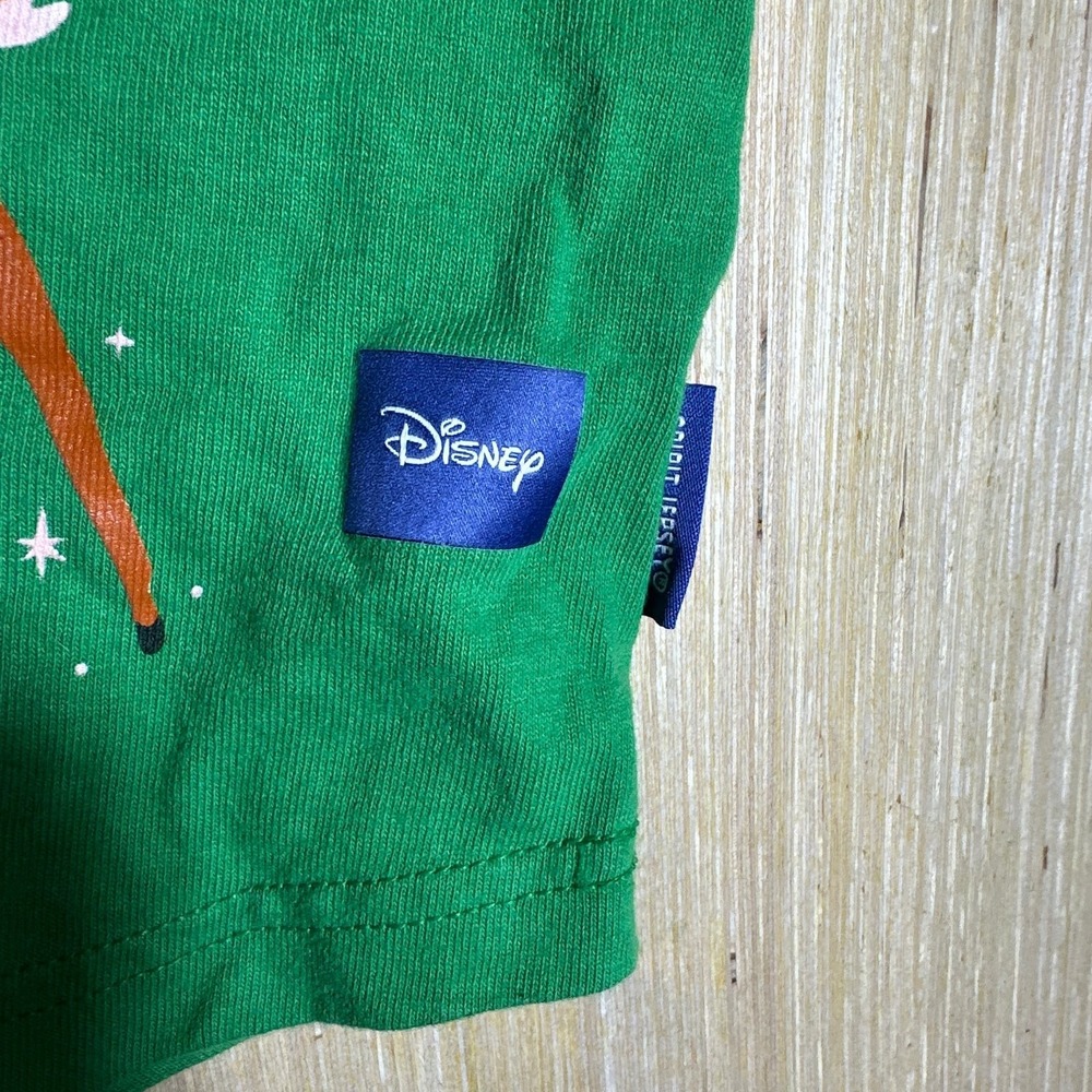 Walt Disney World Long Sleeve T-Shirt Mens Small Green Spirit Jersey Graphic - Picture 10 of 14